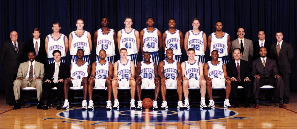 1995-96 UK Team Photo